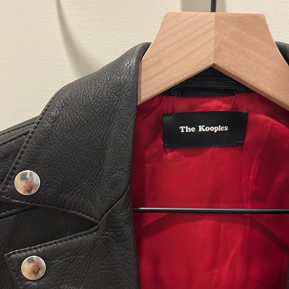 Kooples Leather Jacket - Picture 3 of 11